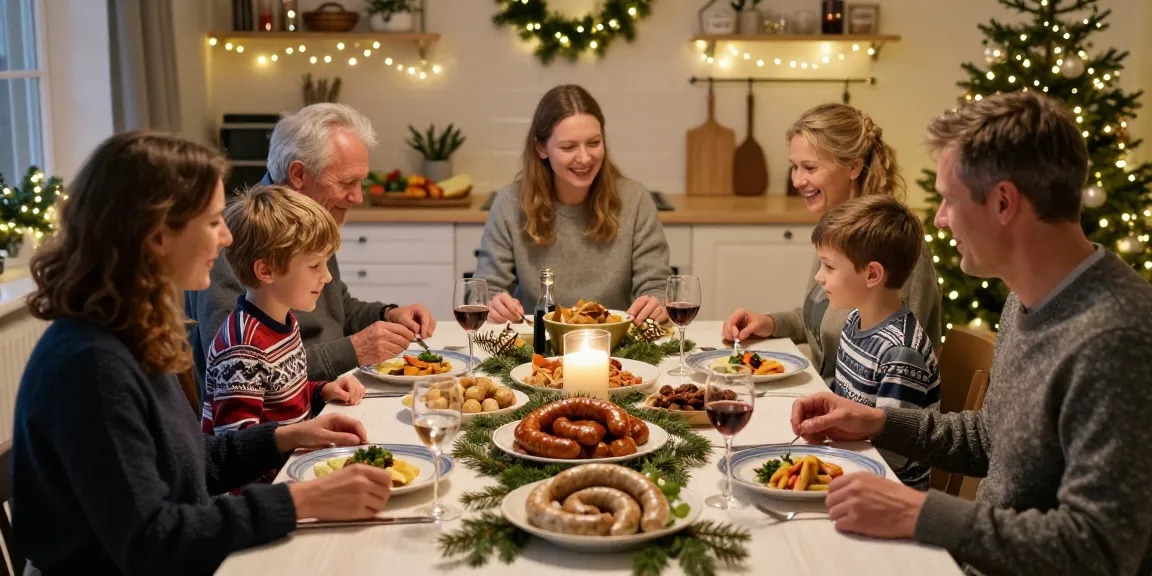 Recept klassiskt julbord med festlig dukning och traditionella rätter