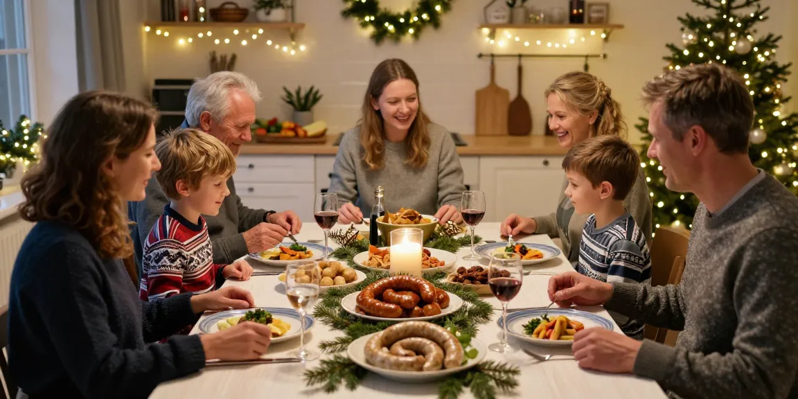 Recept klassiskt julbord med festlig dukning och traditionella rätter