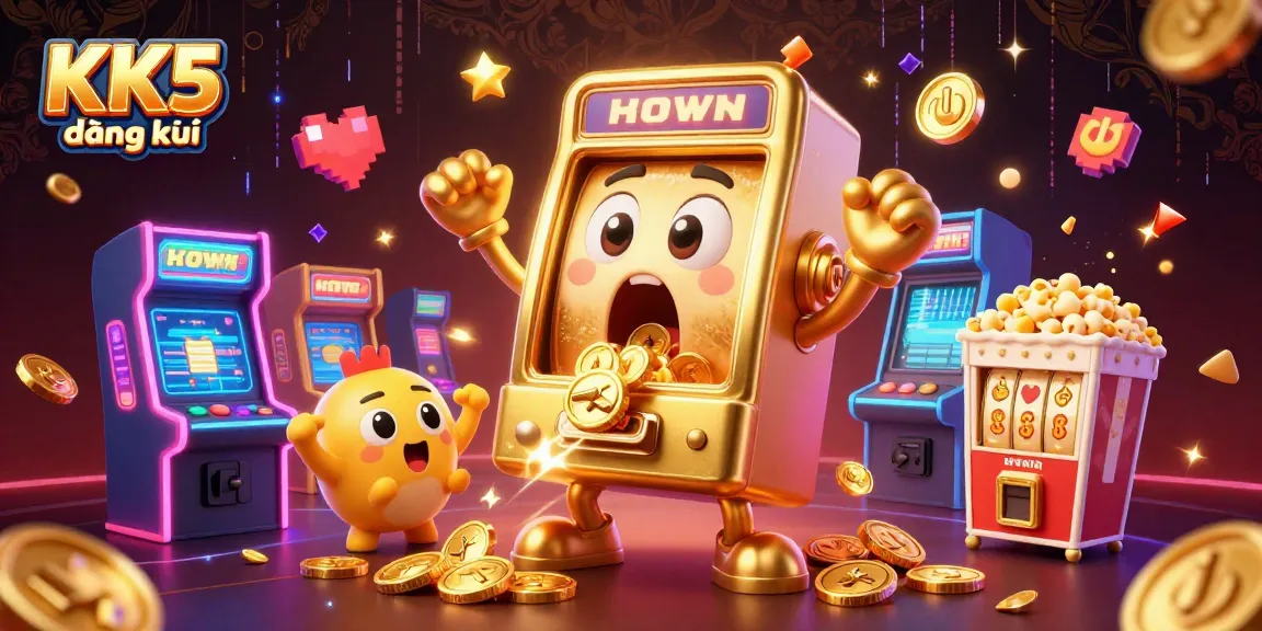 Participate in KK5 đăng ký and hit progressive jackpots with animated slot machines and fun arcade elements.