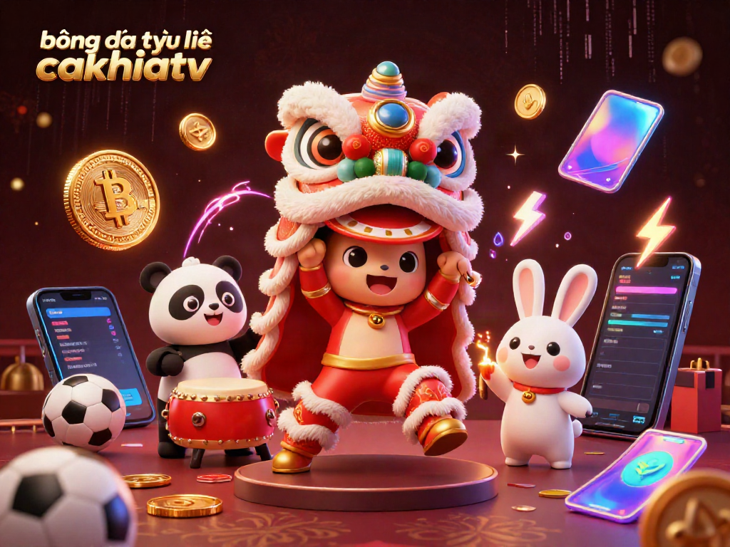 Engage with bóng đá trực tuyến cakhiatv featuring lively characters and dynamic sports betting elements.